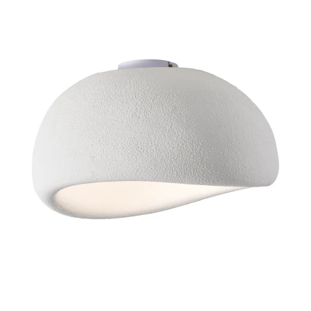 Plafon sufitowy STONE biały 50 cm DN426-50C - Step Into Design