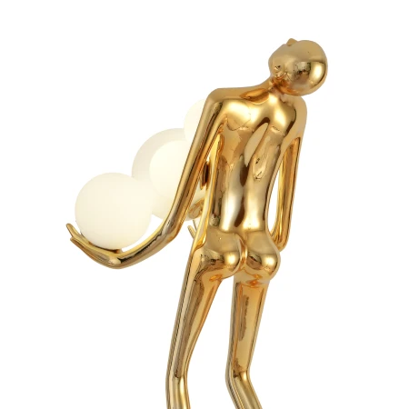 Lampa podłogowa WOMAN GOLD złoty połysk 180 cm F9312 gold - Step Into Design