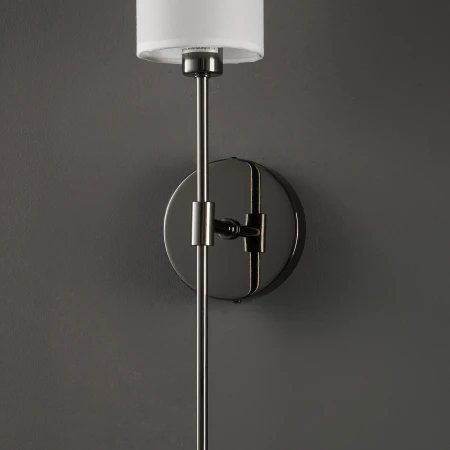 Lampa ścienna DARLING czarny połysk 53 cm ST-9501W BLACK - Step Into Design
