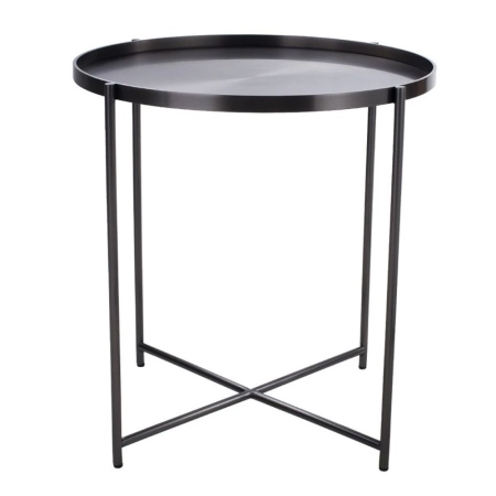 Stolik kawowy MOON tytan DP-F80 titanium - Step Into Design