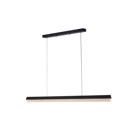 Lampa wisząca LED ANABELLA czarna 120 cm - nowoczesna do salonu, jadalni i biura ST-8501 black - Step into Design