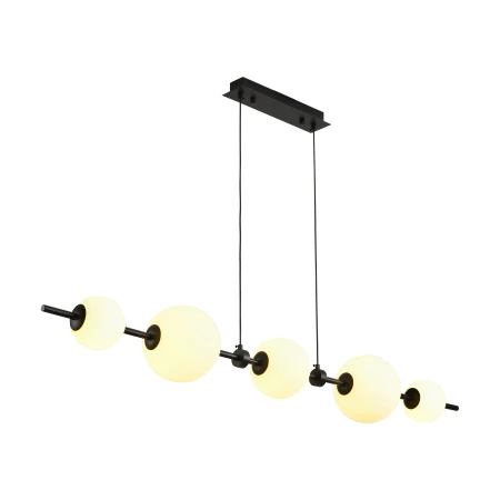 Lampa wisząca MILA czarna 140 cm ST-CP241222-5L - Step Into Design