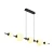 Lampa wisząca MILA czarna 140 cm ST-CP241222-5L - Step Into Design