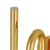 Lampa ścienna MYK LED złota 38 cm DB4062 GOLD - Step Into Design