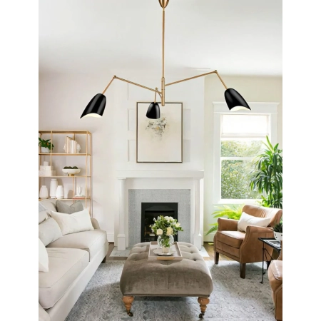 Lampa wisząca RAGNO czarna 150 cm ST-8625P black - Step into Design