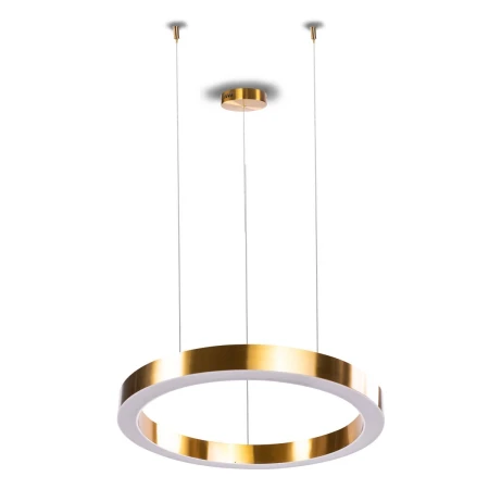 Lampa wisząca CIRCLE 120 LED mosiądz szczotkowany 120 cm ST-8848-120 brass - Step Into Design