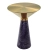 Stolik kawowy VERO marmurowy 60 cm DP-FA8 black gold - Step Into Design
