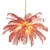 Lampa wisząca EMU pióra różowe 100 cm ST-DN127 pink - Step Into Design