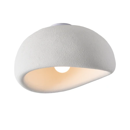 Plafon sufitowy STONE biały 40 cm DN426-40C - Step Into Design
