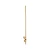 Lampa ścienna FLORENCE LED złota 86 cm ST-9515 GOLD - Step Into Design