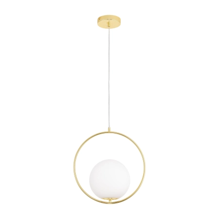 Lampa wisząca COSTA ROUND złota 35 cm DP0001A-350R - Step into Design
