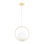 Lampa wisząca COSTA ROUND złota 35 cm DP0001A-350R - Step into Design