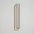 Lampa ścienna SYMMETRY-160 LED czarna 160 cm ST-MD1027M - Step Into Design