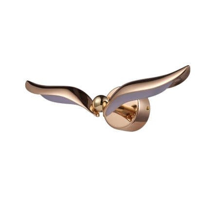 Lampa ścienna GUFO LED różowe złoto 35 cm ST-DL8503  - Step into Design