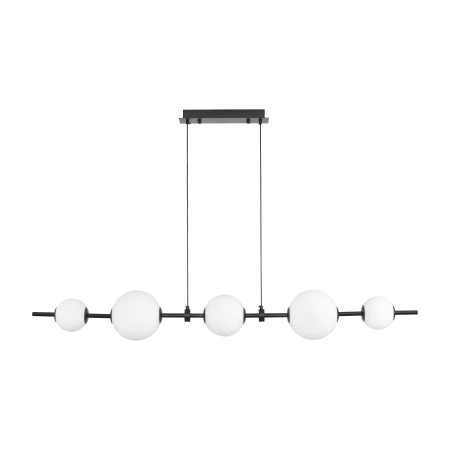 Lampa wisząca MILA czarna 140 cm ST-CP241222-5L - Step Into Design