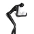 Lampa podłogowa WOMAN-2 BLACK czarna 190 cm DN433-F black - Step Into Design