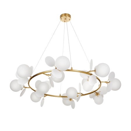 Lampa wisząca CHIC biało złota 105 cm - nowoczesna lampa do salonuST-DL-2969 - Step into Design