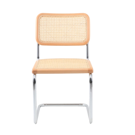 Krzesło VIENNA rattanowo chromowane MH-014CH-CHN - Step into Design