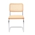 Krzesło VIENNA rattanowo chromowane MH-014CH-CHN - Step into Design