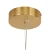 Lampa wisząca BRILLA-6 LED biało-złota 125 cm ST-CP241210-6L GOLD - Step Into Design