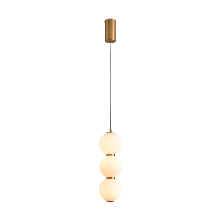 Lampa wisząca PERLA LED złoty szczotkowany 12 cm ST-CP231222-3L gold - Step Into Design