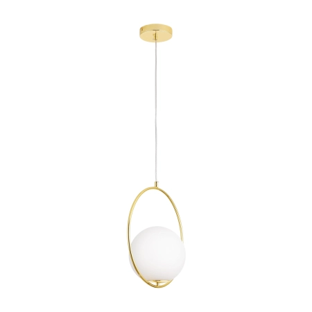 Lampa wisząca COSTA ROUND złota 35 cm DP0001A-350R - Step into Design