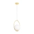 Lampa wisząca COSTA ROUND złota 35 cm DP0001A-350R - Step into Design
