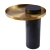 Stolik kawowy COLUMN marmurowy czarno złoty 55 cm DP-FA1 black gold - Step Into Design
