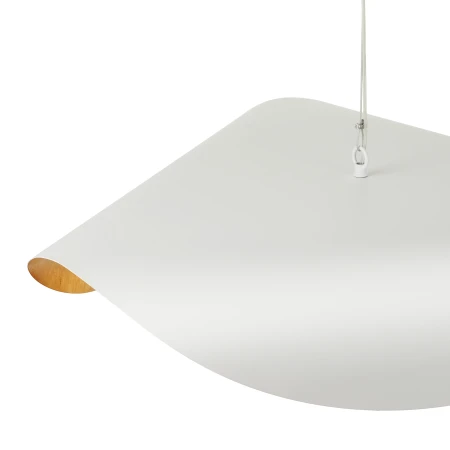 Lampa wisząca ENZO biało złota 40 cm ST-F22020601-D40 white - Step Into Design