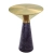 Stolik kawowy VERO marmurowy 60 cm DP-FA8 black gold - Step Into Design