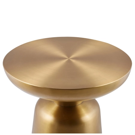 Stolik kawowy TOTEM złoty mosiądz 60 cm DP-FB02 brass - Step Into Design