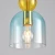 Lampa wisząca PASTELLO BLUE kolorowa 15 cm ST-DN345A - Step Into Design