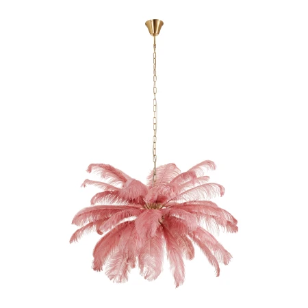 Lampa wisząca EMU pióra różowe 100 cm ST-DN127 pink - Step Into Design