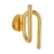 Lampa ścienna MYK LED złota 38 cm DB4062 GOLD - Step Into Design