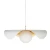 Lampa wisząca ENZO biało złota 80 cm ST-F22020601-D80 white - Step Into Design