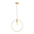 Lampa wisząca Bella złota 40 cm DP0001A-400R - Step into Design