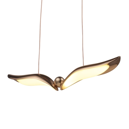 Lampa wisząca GUFO 1 LED różowe złoto 36 cm ST-DL8504 - Step into Design