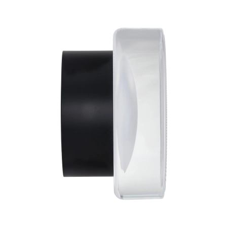 Lampa ścienna CARMELLO LED transparentna czarna 13,5 cm ST-DL-8535 black - Step into Design
