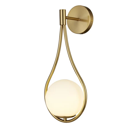 Lampa ścienna DROP biało złota 45 cm ST-F079 gold - Step Into Design