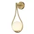Lampa ścienna DROP biało złota 45 cm ST-F079 gold - Step Into Design
