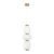 Lampa wisząca BRILLA-3 LED złota 23 cm ST-CP241210-3L złota - Step Into Design