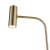 Lampa podłogowa ze stolikiem VINCENT złota 146 cm ST-7027F gold - Step Into Design