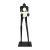Lampa podłogowa WOMAN-2 BLACK czarna 190 cm DN433-F black - Step Into Design