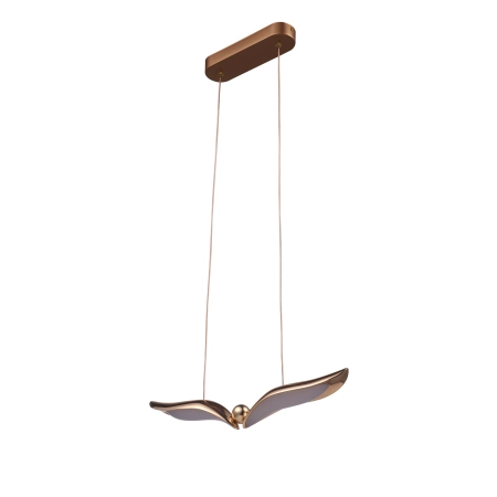 Lampa wisząca GUFO 1 LED różowe złoto 36 cm ST-DL8504 - Step into Design