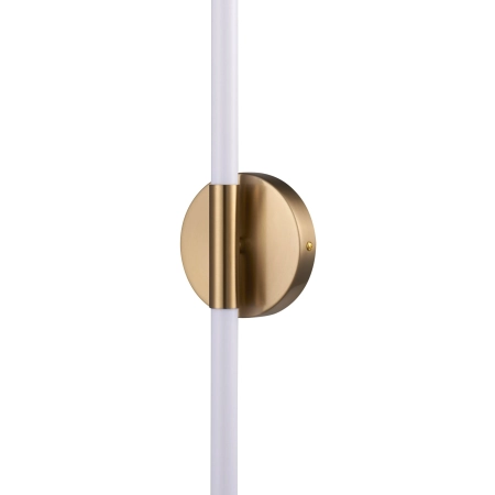 Lampa ścienna LED FELIX biało-złota 100 cm - nowoczesny kinkietST-DL8547 gold - Step into Design