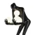Lampa podłogowa WOMAN-2 BLACK czarna 190 cm DN433-F black - Step Into Design
