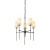 Lampa wisząca DARLING czarny połysk 60 cm ST-9501-5 BLACK - Step Into Design