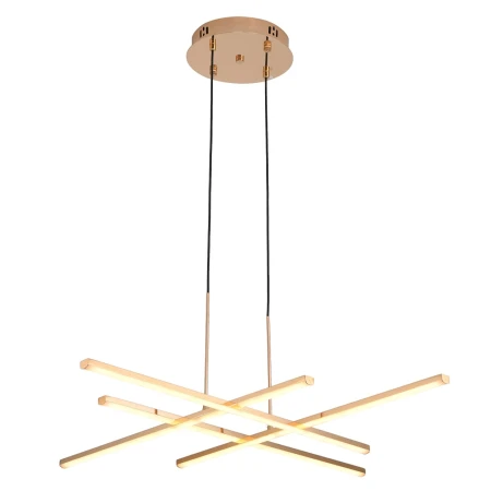 Lampa wisząca CRISS CROSS LED złota 78 cm ST-MD240406-4 gold - Step Into Design