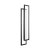 Lampa ścienna SYMMETRY-100 LED czarna 100 cm ST-MD1027S - Step Into Design