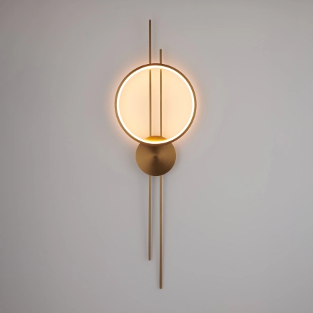Lampa ścienna ECLIPTICA LED złota 100 cmST-DL8532 - Step into Design
